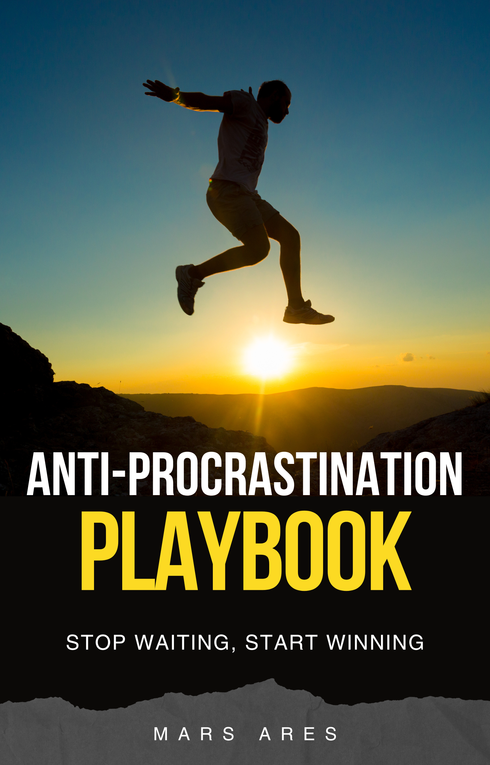 Anti-Procrastination Playbook Productivity Ebook Cover